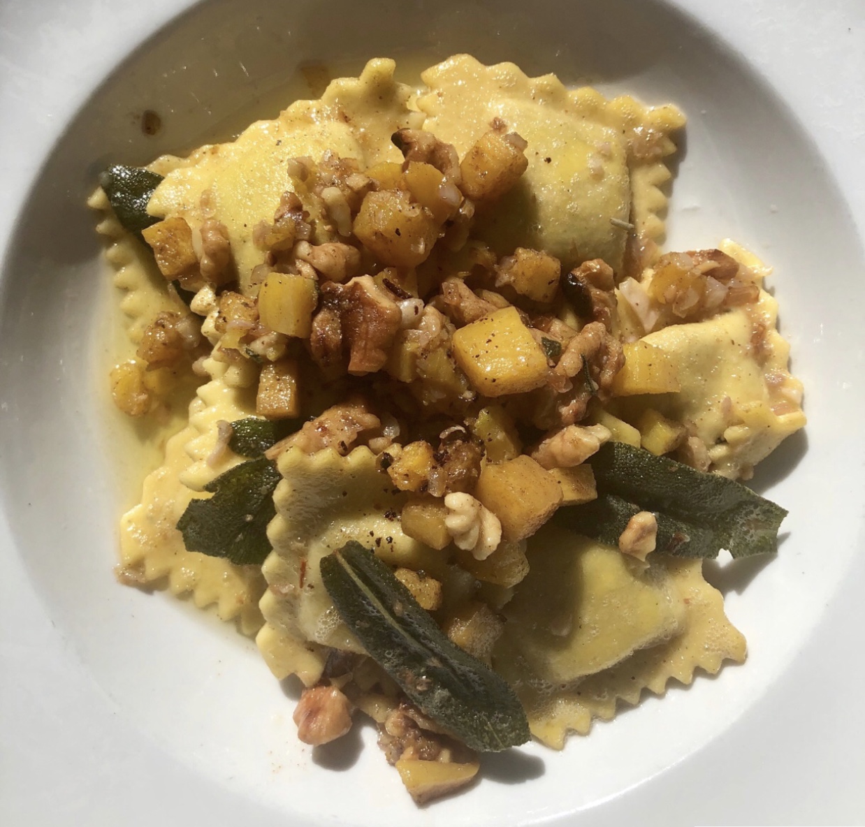 Butternut Squash Ravioli